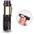 Raptech LED Rechargeable Tactical Flashlight Zoomable 3 Modes USB Charging Torch Built-in 14500 Battery with USB Cable