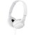 (Refurbished) Sony MDR-ZX110 A Wired Headphone (White, On the Ear)