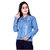 Fair Crafts Trendy Women Denim Jacket Winter jacket