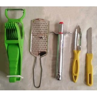                       SHIRAZ  Kitchen Tools Combo of 5 Pcs                                              