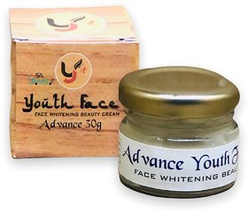 Youth Face Whitening Beauty Cream (Advance) Made in UAE - 30 Gms
