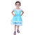 Kid Kupboard Cotton Sleeveless FROCK For Girls (Light Blue)