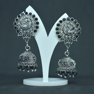 Metal jhumka sales earrings online
