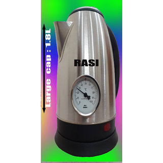 Electric Kettle With Temperature Indicator