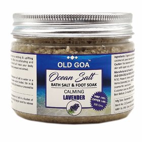 Ocean Salt Bath  Foot Soak Calming Lavender - 300 gms