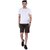 Hasina Men's Comfortable Dark Khaki  Shorts With SidePockets For Casual and Sports Wear