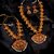 Sukkhi Ethnic Pearl Gold Plated Peacock Long Haram Temple Necklace Set for Women