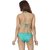 Nivcy Women Satin Without Padded Lingerie Set Dark Green