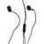 Xeanco High Bass 3.5 MM Wired Earphone with in-line mic, Noise Cancellation (Black)