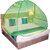 Silver Shine Mosquito Net Green And Green  Foldable Double Bed Net King Size