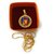 24 ct Gold Plate Sai Baba Locket With Golden Chain