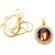 24 ct Gold Plate Sai Baba Locket With Golden Chain