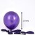 Hippity Hop Purple Metallic Chrome Balloons, 12 Inch Balloon For Birthday (Pack of 20)