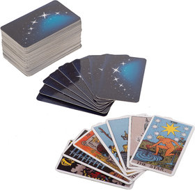 KESAR ZEMS Super Quality Of 78 Candle Tarot Rider Cards Deck With  Box For Beginners and Expert Readers Size of single