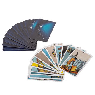 KESAR ZEMS The Complete 78 Tarot Rider Cards Deck With Red Box