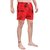 Hence Men's Cotton Printed Boxers/Shorts Red ( Size :-S)