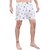 Hence Men's Cotton Printed Boxers/Shorts White( Size :-S)