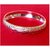 Silver Plated Silver Kada (Bracelet) For Men