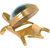 KESAR ZEMS Brass Shree Tortoise Yantra With Vastu Sampuran Shree Yantra Inside Half Of Ball Lence The Symbols Of Persist