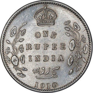                       one rupees 1910                                              