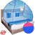 Mosquito Net Sky Blue And Blue Foldable Double Bed Net King Size