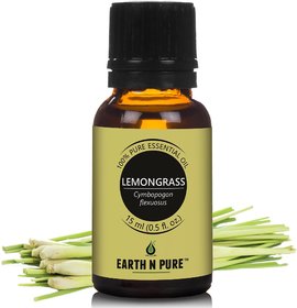Earth N Pure Lemongrass Essential Oil 100 Pure (15 Ml)