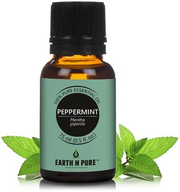 Earth N Pure Peppermint Essential Oil ( Pudina Oil )100 Pure (15 Ml)