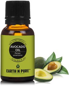 Earth N Pure Avocado Oil 100 Cold-Pressed, Pure (15 Ml)