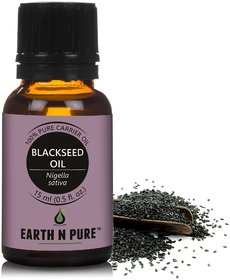 Earth N Pure Blackseed Carrier Oil ( Kalonji Oil ) 100 Cold-Pressed(15 Ml)