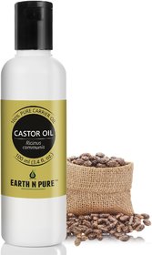 Earth N Pure Castor Oil ( Arandi Oil ) 100 Pure (100 Ml)