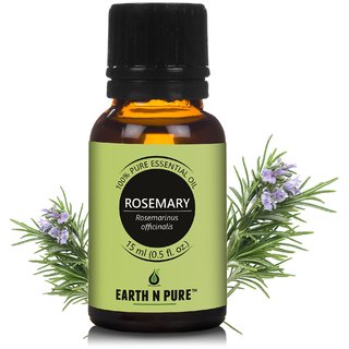 Earth N Pure Rosemary Essential Oil 100 Undiluted (15 Ml)