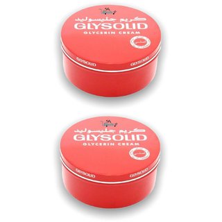                       Glysolid Glycerin Cream (Pack of 2, 250ml Each)                                              