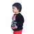 Kid Kupboard Cotton Full Sleeves Sweatshirts for Baby Boys (Black)