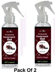 Hebal and Natural Crockroz Out Spray Pack Of 2 To Permanently Out All Crockroz 0.2 L Hand Held Sprayer