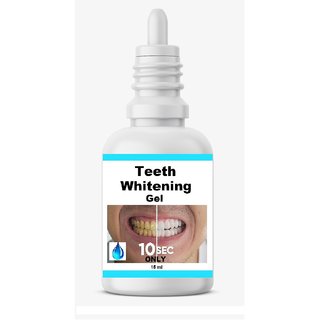 Teeth Whitening Gel To Remove all Stain In Just 10 Second Teeth Whitening Liquid  (15 ml)