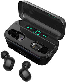 TecSox TecPods Max TWS Ear-Buds with IWP Technology, Immersive Audio, Up to 30H Total Playback, IPX Water Resistance