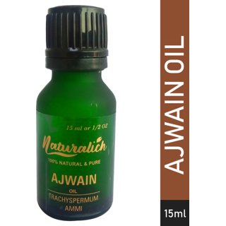                       Naturalich Ajwain Oil 15 ml  100  Pure  Natural Ajwain Oil 15 ml  Buy Now Ajwain Oil 15 ml  Natural Ajwain Oil 15ml                                              