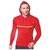 M.R.Knit Fabs Mens Red Cotton Hoodies