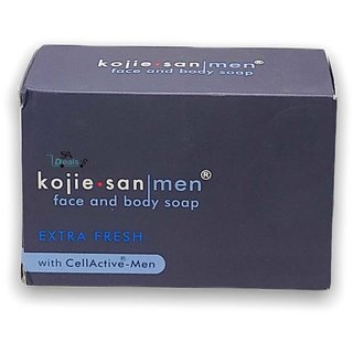                       Kojiesan Men Extra Fresh Face  Body Soap 135g                                              