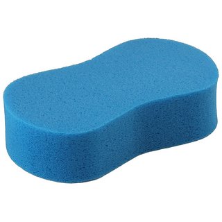                       FeelBlue Multifunctional, Non Scratch, Super Absorbent Car/Bike Washing Sponge(Round Shape, Pack of 1pc)                                              