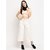 Get Wrapped Black Jersey Snood Scarf with multi color Tassel  for Women