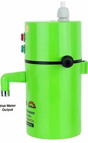 GALAXY Auto Cut Off Portable Instant Water Heater/Geyser - Green