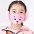 Warm Winter Face Mask Plush Ear Muffs Covers For Girls/Boys Assorted Color (Pack of 1)