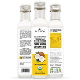 Virgin Coconut Oil I Zero Oil Fillers I Cooking, Baking, Frying, Hair  Skin I Organic Cold Pressed Natural - 100 ml