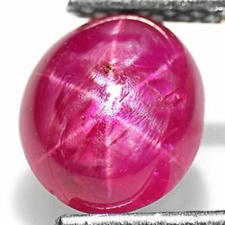 JAIPUR GEMSTONE-Natural 5.50 Carat Star Ruby Stone Manik Gemstone Certified Gemstone JAIPUR GEMSTONE-Natural 5.50 Carat Star Ruby Stone Manik Gemstone Certified Gemstone