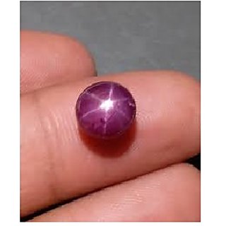 JAIPUR GEMSTONE-Natural 5.00 Carat Star Ruby Stone Manik Gemstone Certified Gemstone JAIPUR GEMSTONE-Natural 5.00 Carat Star Ruby Stone Manik Gemstone Certified Gemstone