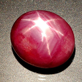 JAIPUR GEMSTONE-Natural 5.50 Carat Star Ruby Stone Manik Gemstone Certified Gemstone JAIPUR GEMSTONE-Natural 5.50 Carat Star Ruby Stone Manik Gemstone Certified Gemstone