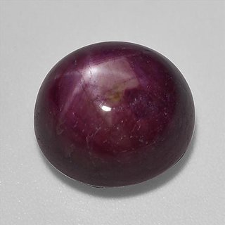                       JAIPUR GEMSTONE-5.25 Carat / 5 Ratti Star Ruby Stone Natural Stone Original Certified by Lab Loose Gemstone                                              