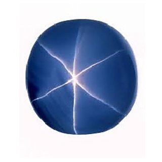                       JAIPUR GEMSTONE-5.50 Ratti Natural Stone Six Rayed Star Sapphire for Men and Women                                              