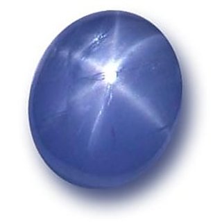                       JAIPUR GEMSTONE-Natural Certified Beautiful Gemstone Star Sapphire Stone 5 Carat For Men and Women                                              